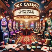 Rodzaje bonusów powitalnych w VOX Casino